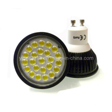 Dimmable 24 5050 SMD GU10 Светодиодные лампы Spot Spot Light 60degree